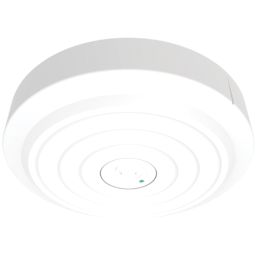 Luceco Tempus Fixed  Surface-Mounted Non-Maintained Emergency LED Downlight White 1W 120lm 156mm