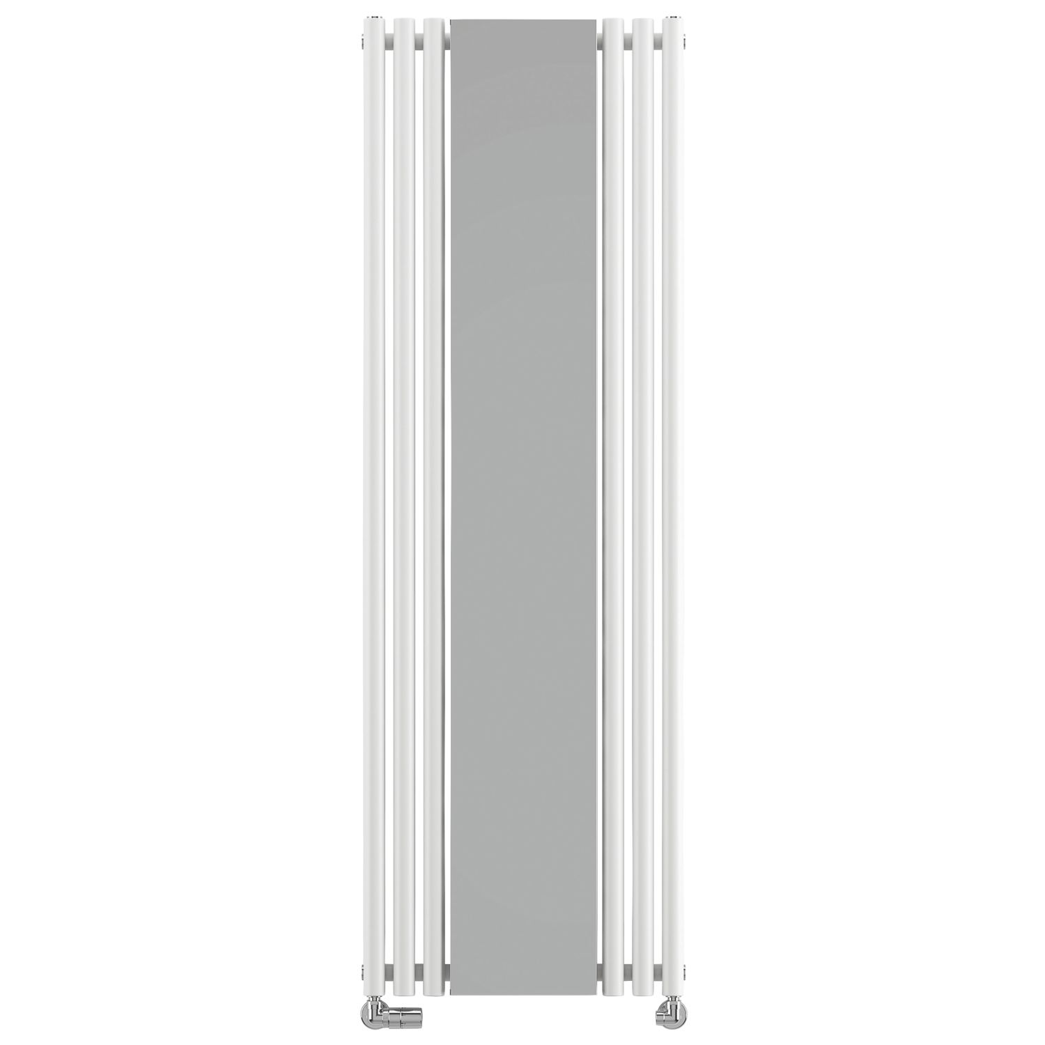 Terma Rolo-Mirror 1800mm x 590mm 2854BTU White Vertical Designer Radiator (631HR)