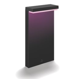 Philips Hue Nyro 400mm Outdoor LED Smart Pedestal Light Black 13.5W 1020lm