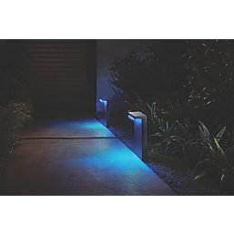 Philips Hue Nyro 400mm Outdoor LED Smart Pedestal Light Black 13.5W 1020lm