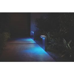 Philips Hue Nyro 400mm Outdoor LED Smart Pedestal Light Black 13.5W 1020lm