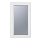 Crystal  Left-Hand Opening Obscure Triple-Glazed Casement White uPVC Window 610mm x 1115mm