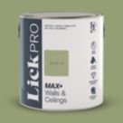LickPro Max+ 2.5Ltr Green 18 Matt Emulsion  Paint