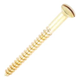 Timco  Slotted Countersunk Self-Tapping Wood Screws 8ga x 2" 200 Pack