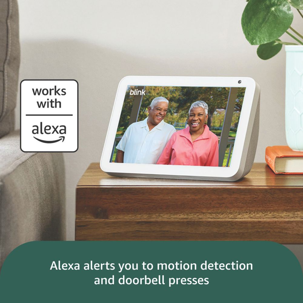 Blink Smart Video Wireless Doorbell Black Screwfix