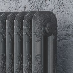 Arroll 794mm x 814mm 4260BTU Cast Grey Cast Iron 2 Column Radiator