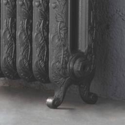 Arroll 794mm x 814mm 4260BTU Cast Grey Cast Iron 2 Column Radiator