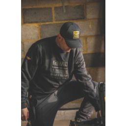 DEWALT 100 Year Graphic Sweatshirt Grey Medium 39-41" Chest