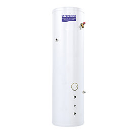 RM Cylinders Stelflow Indirect Unvented High Gain Twin Coil Hot Water Cylinder 210Ltr 3kW