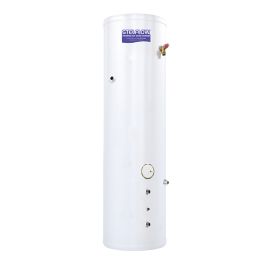 RM Cylinders Stelflow Indirect Unvented  High Gain Twin Coil Hot Water Cylinder 210Ltr 3kW