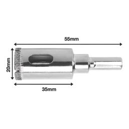 Titan Wet Diamond  Holesaw 20mm x 65mm