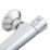 Highlife Bathrooms  Exposed Slim Shower Bar Valve Fixed Chrome