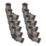 Wavin Tigris  Multi-Layer Composite Press-Fit Equal 90° Elbows 20mm 10 Pack