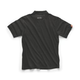 Scruffs  Worker Polo Black Small 40" Chest