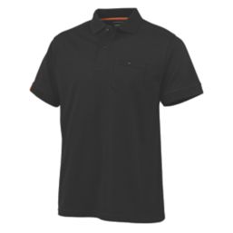 Scruffs  Worker Polo Black Small 40" Chest