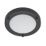 Spa Delphi LED Flush-Fitting Ceiling Light Satin Black 12W 600lm