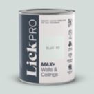 LickPro Max+ 1Ltr Blue 02 Matt Emulsion  Paint