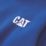 CAT Trademark Banner Hoodie Blue X Large 46" Chest