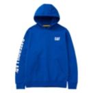 CAT Trademark Banner Hoodie Blue X Large 46" Chest