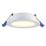 Saxby Circo Fixed  LED Recessed Downlight Matt White 5W 400lm