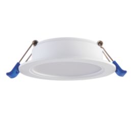 Saxby Circo Fixed  LED Recessed Downlight Matt White 5W 400lm