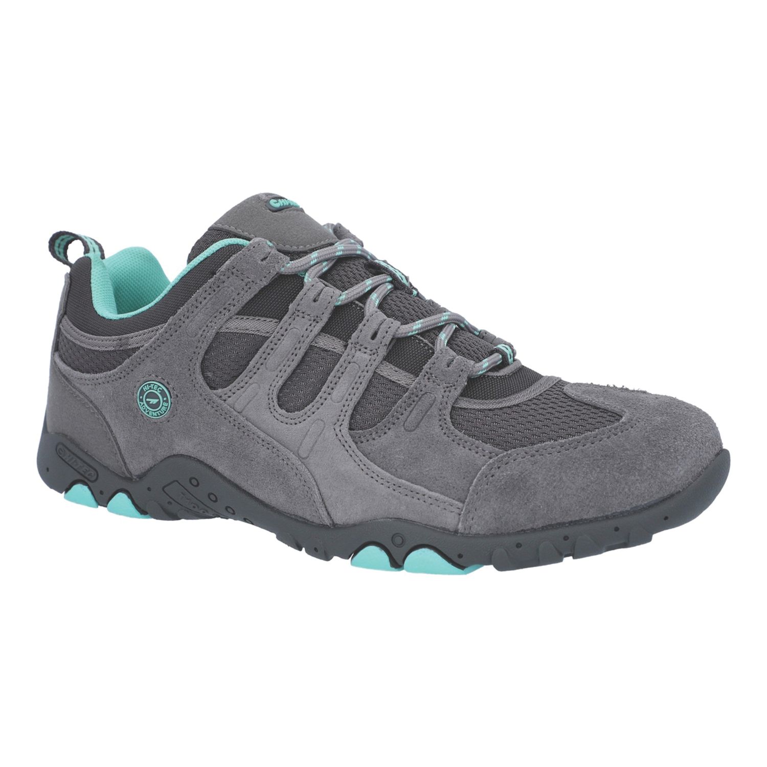 Hi-Tec Quadra II Size 6 Womens Grey Non Safety Trainers (631YG)