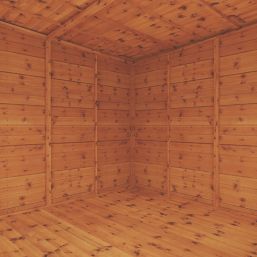 Mercia Corner 13' x 9' (Nominal) Pent Tongue & Groove Timber Summerhouse & Shed