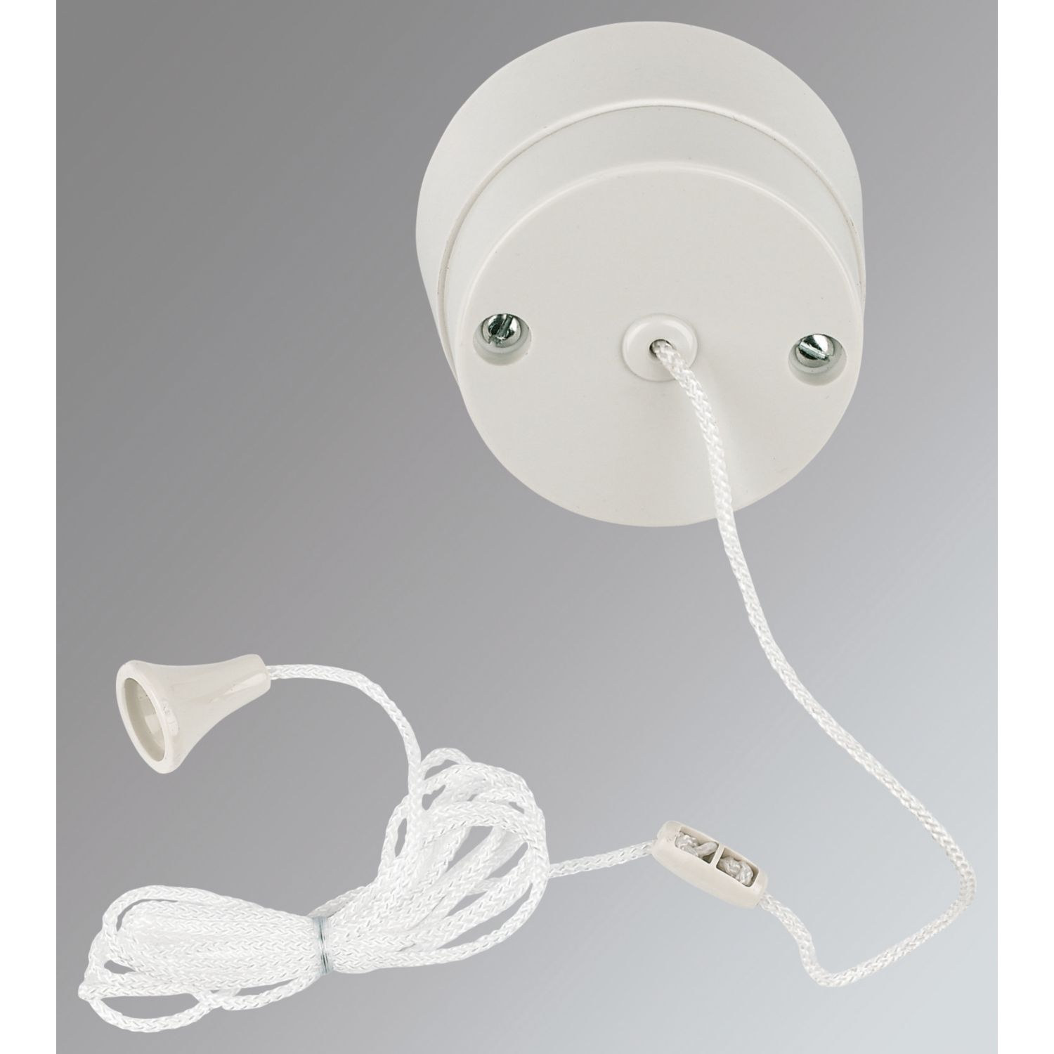 Crabtree Capital 10A 1-Way Pull Cord Switch White (63249)