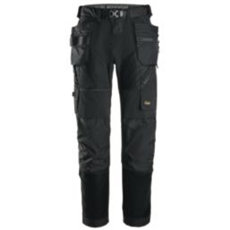 Snickers 6902 Stretch Work Trousers Black 41" W 30" L