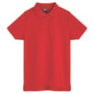 Pro RTX  Womens Polo Shirt Red Size 14