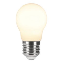 LAP  E27 Mini Globe LED Light Bulb Milky 470lm 2.9W 4 Pack