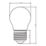 LAP  E27 Mini Globe LED Light Bulb Milky 470lm 2.9W 4 Pack