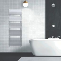 Towelrads 1500mm x 500mm 3842BTU Silver Flat Designer Towel Radiator