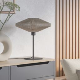 Eglo Midsumer Table Lamp Black/Cream