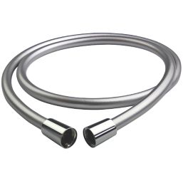 Triton  Shower Anti-Twist Hose Chrome 6mm x 1.5m