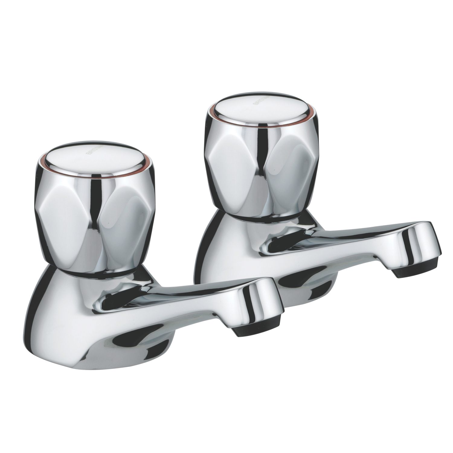 Bristan Club Pillar Bath Taps 1 Pair (632JE)