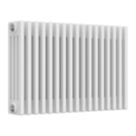 Reina 500mm x 785mm 3736BTU White Horizontal 4 Column Radiator