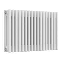 Reina 500mm x 785mm 3736BTU White Horizontal 4 Column Radiator