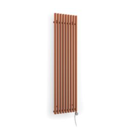 Terma Rolo Wall-Mounted Smart Designer Radiator Copper 1000W - Screwfix