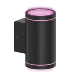 Calex Outdoor LED Smart Up and Down Light Black 8.5W 2x380lm - Screwfix