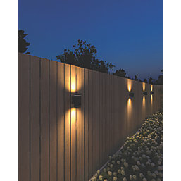 Calex  Outdoor LED Smart Up and Down Light Black 8.5W 2x380lm