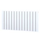 Towelrads Hanworth Plus 600mm x 1120mm 5606BTU White Horizontal Designer Radiator
