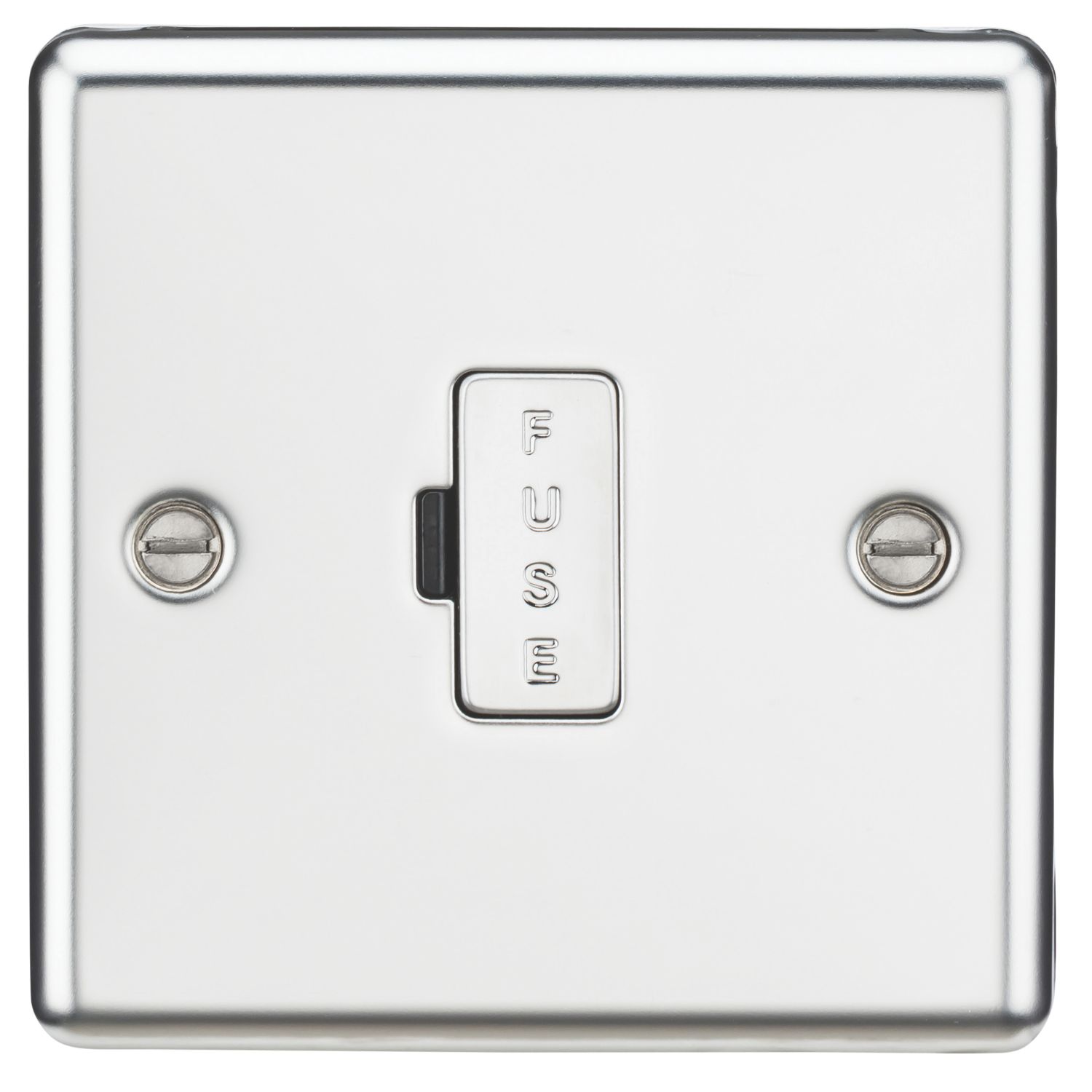 Knightsbridge 13A Unswitched Fused Spur Polished Chrome (632VF)