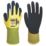 Wonder Grip WG-310HY Comfort Gloves Yellow Large