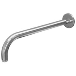 ETAL Pinto Round Wall Mounted Shower Arm Chrome 365mm x 22mm