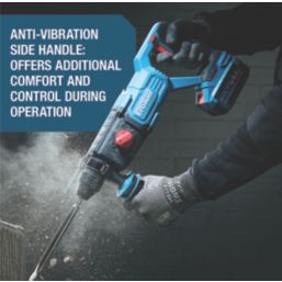 Erbauer ERI1079SDS 3.1kg 18V 1 x 4.0Ah Li-Ion EXT Brushless Cordless SDS Plus Drill