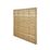 Forest Kyoto  Slatted Top Fence Panels Natural Timber 6' x 6' Pack of 4