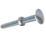 Easyfix General Purpose Threaded Coach Bolts Carbon Steel Bright Zinc-Plated M10 x 130mm 50 Pack