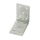 Sabrefix Heavy Duty Angle Brackets Stainless 40mm x 60mm 10 Pack