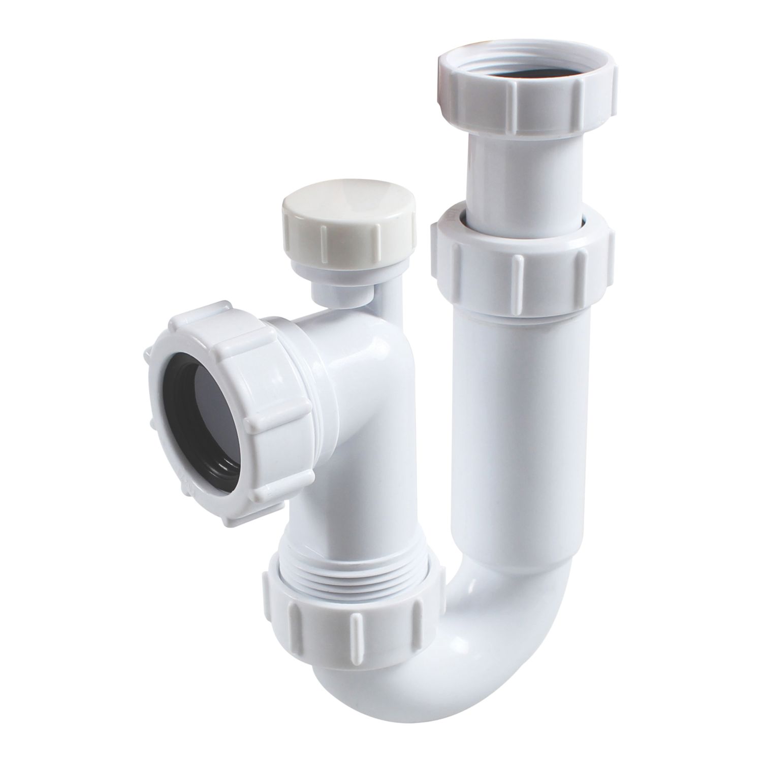 Flomasta Adjustable Height 32mm Basin P Trap (633CC)